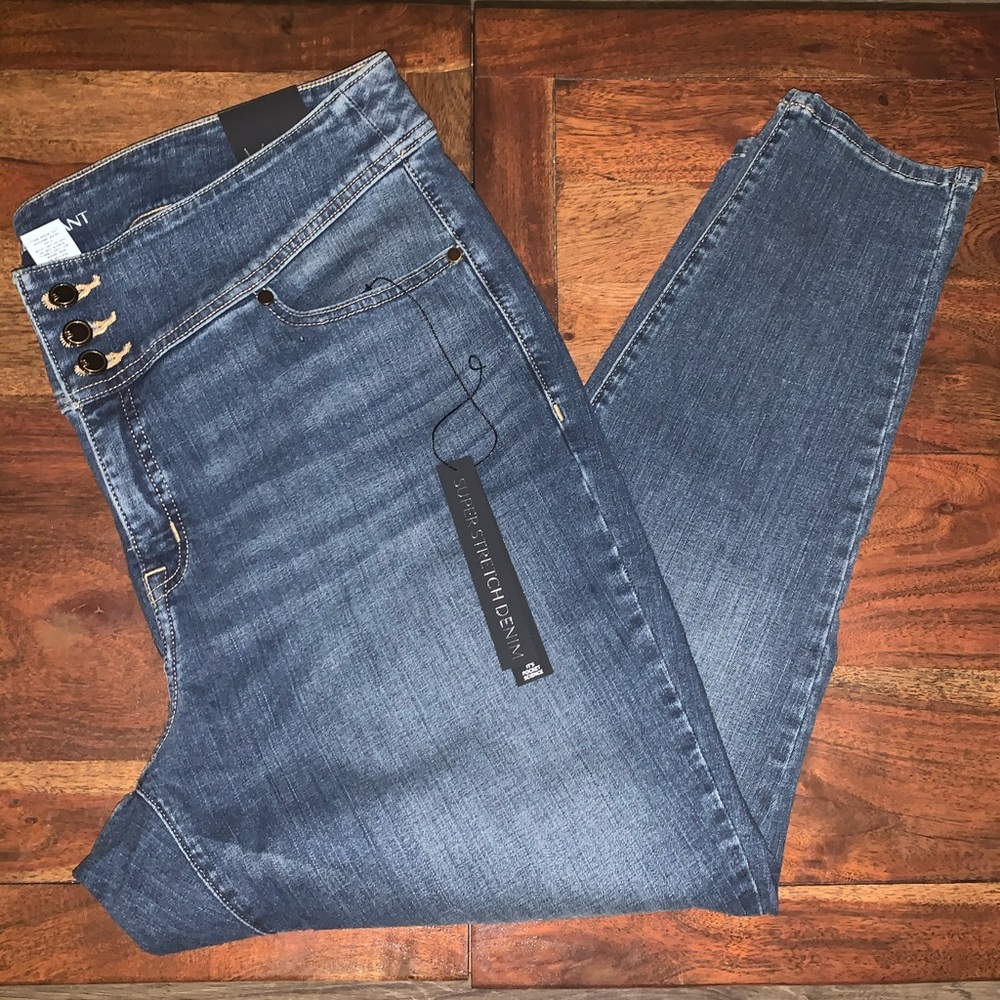 Lane Bryant super stretch denim skinny jeans